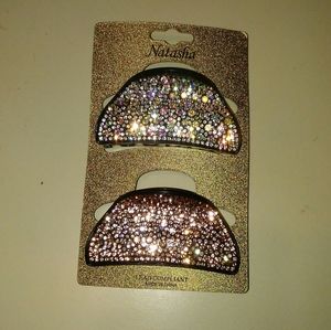 Sparkly hairclips